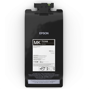 Epson worek z tuszem w kolorze matowym czarnym, pojemność 1600 ml - T53A8.